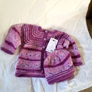 Handmade Knitted Baby Sweater
